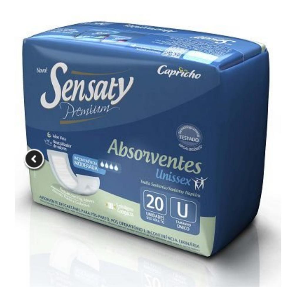 Absorvente Geriátrico SENSATY "U" 08 