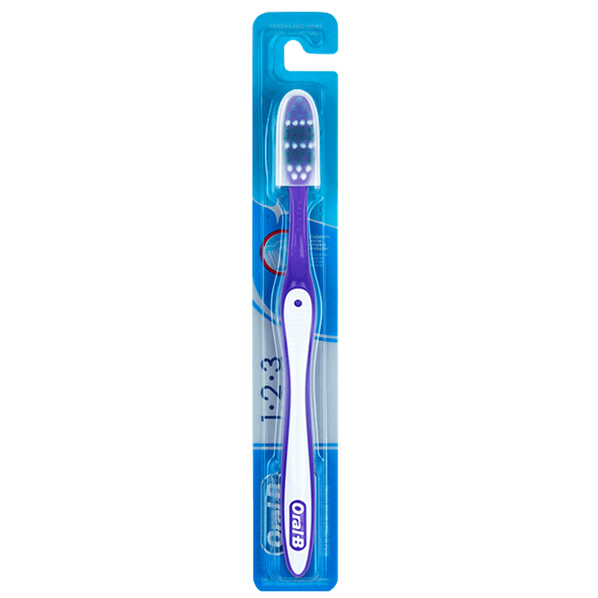 Escova Dental Oral-B 123 com 1 escova dental      média