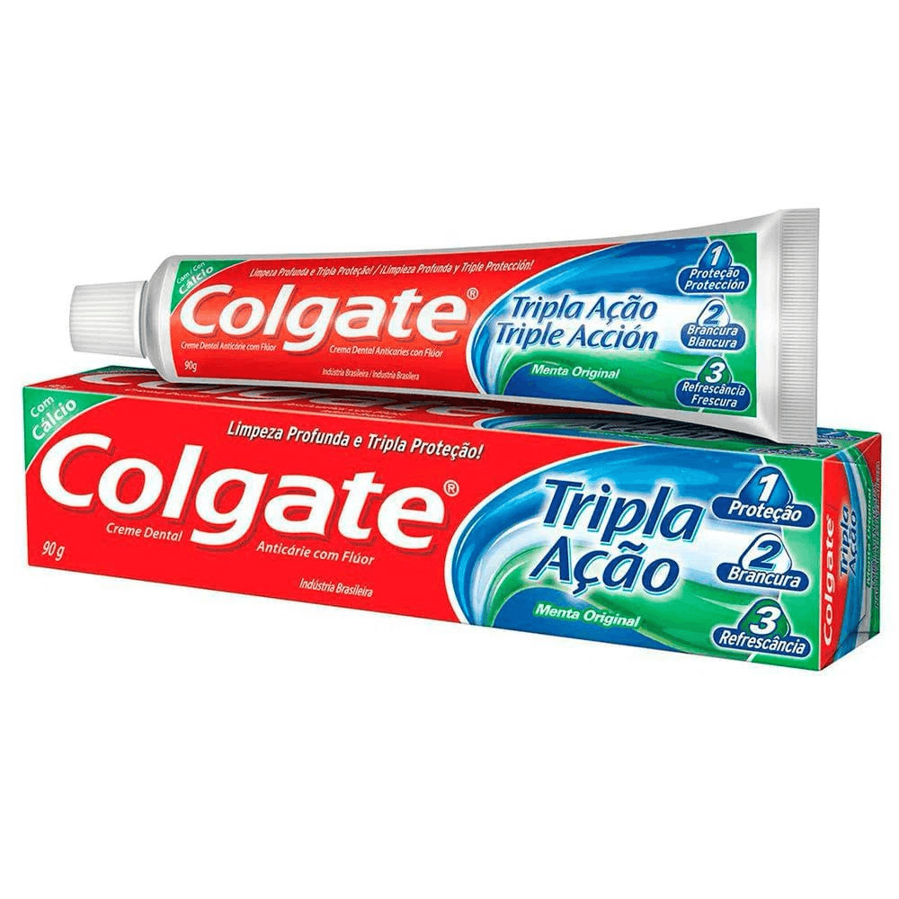 Creme Dental Colgate Tripla Ação Menta C/90g